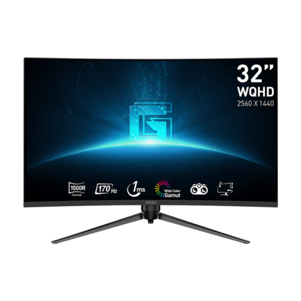 MSI G32CQ5P - 32 WQHD 170Hz Curved Gaming Monitor