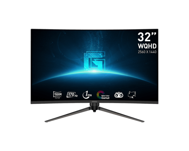MSI G32CQ5P - 32 WQHD 170Hz Curved Gaming Monitor