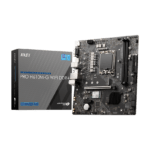 MSI PRO H610M-G WIFI DDR4 LGA1700 Micro-ATX Motherboard