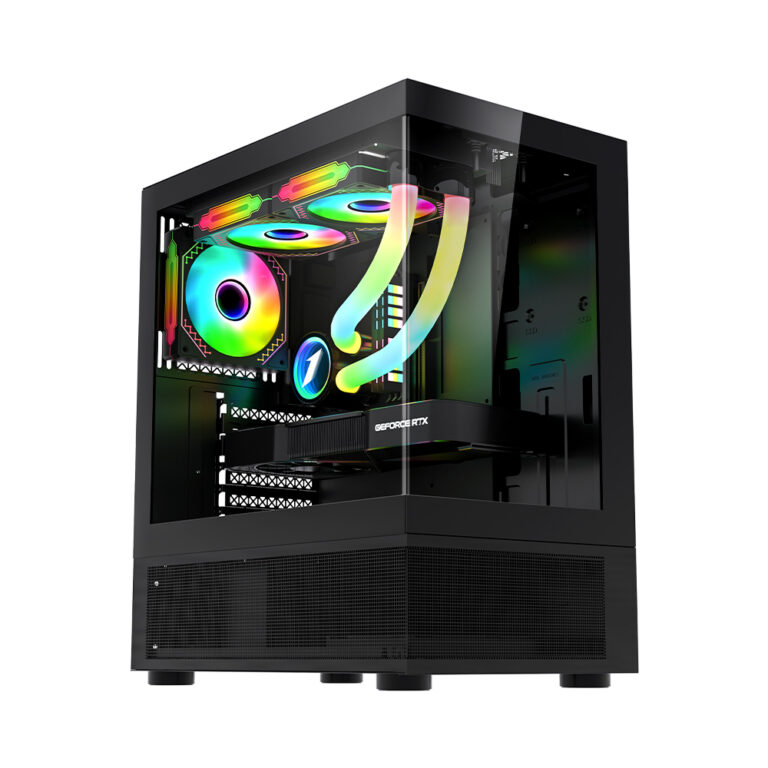 1stPlayer Mi7-A Mid-Tower ATX Case with 3 ARGB Fans