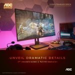 AOC 27G15N - 27" FHD 180Hz VA HDR Gaming Monitor - Image 4