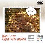 AOC C27G4H - 27" FHD 180Hz Curved Gaming Monitor - Image 4