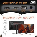 AOC C27G4H - 27" FHD 180Hz Curved Gaming Monitor - Image 5