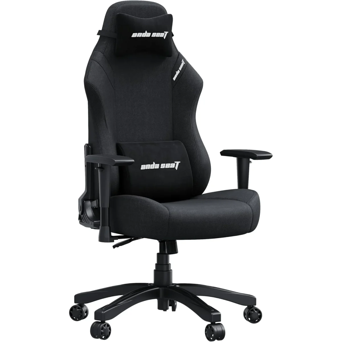 Anda Seat Luna Fabric Gaming Chair – Black - Image 2