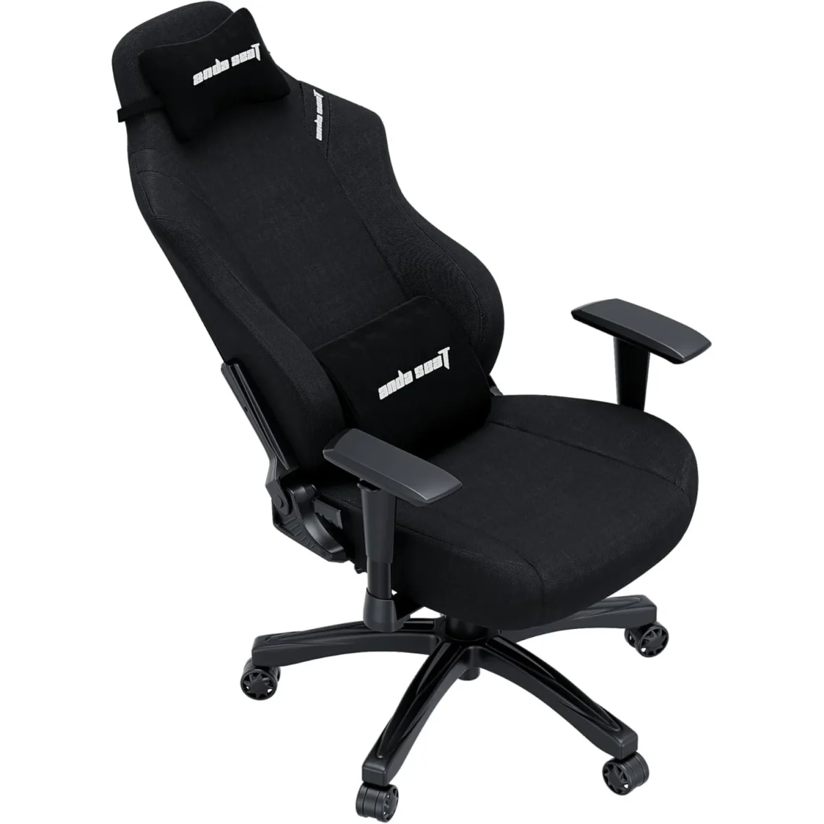 Anda Seat Luna Fabric Gaming Chair – Black - Image 3