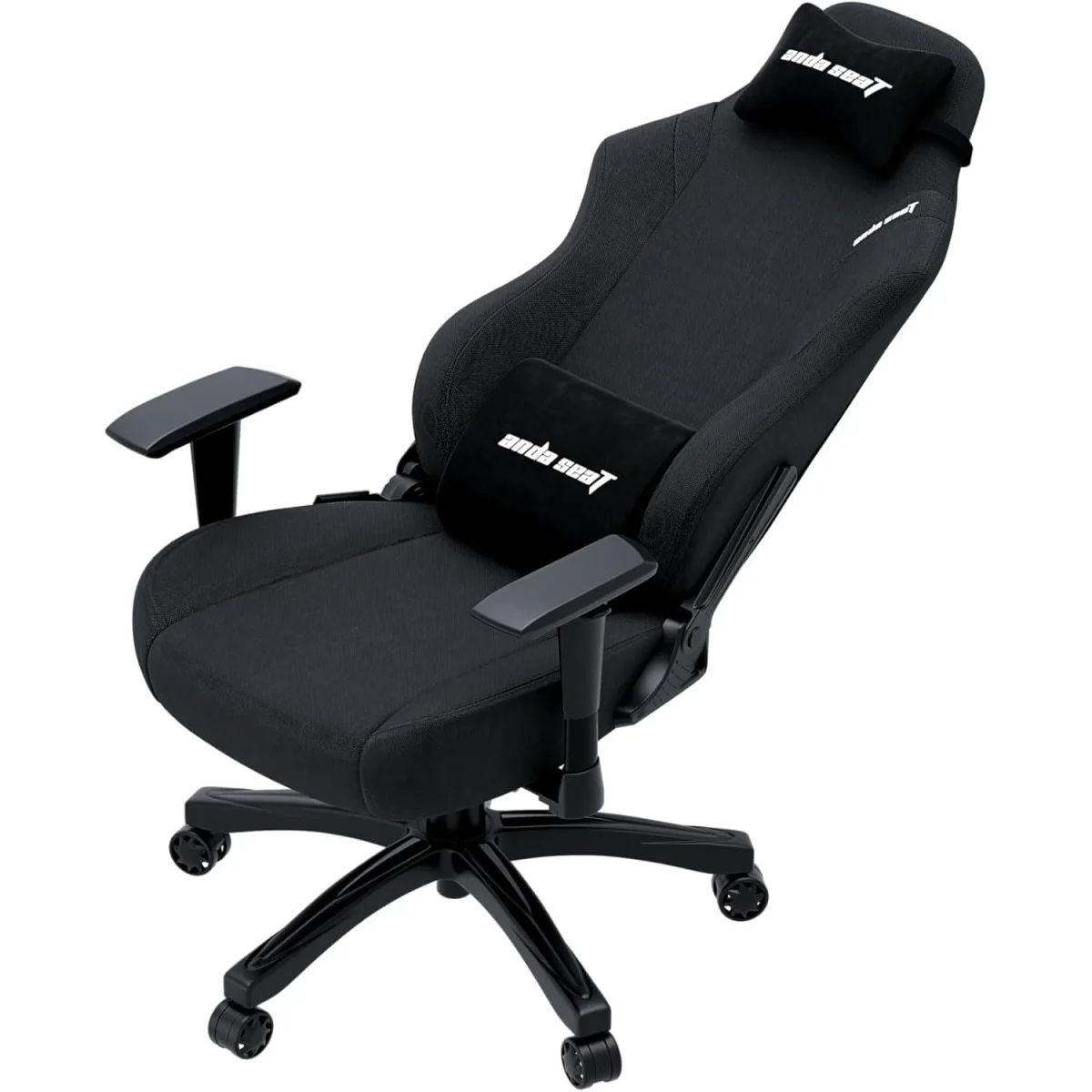 Anda Seat Luna Fabric Gaming Chair – Black - Image 4
