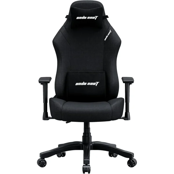 Anda Seat Luna Fabric Gaming Chair – Black