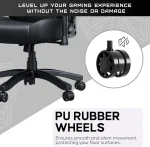 Anda Seat Luna Large Gaming Chair – Black - Image 4