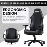 Anda Seat Luna Large Gaming Chair – Black - Image 5