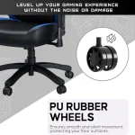 Anda Seat Luna Gaming Chair – Black/Blue - Image 2