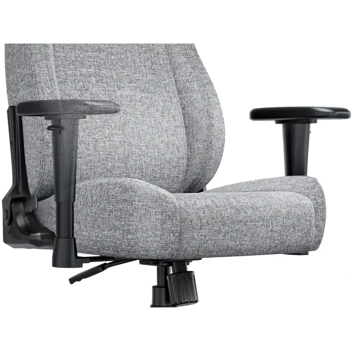 AndaSeat Novis Large Ergonomic Gaming Chair – Linen Fabric | Ash Gray - Image 6