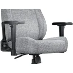 AndaSeat Novis Large Ergonomic Gaming Chair – Linen Fabric | Ash Gray - Image 6