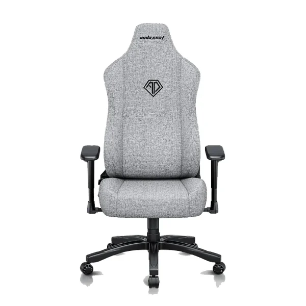 Anda Seat Novis Large Ergonomic Gaming Chair – Linen Fabric - Ash Gray