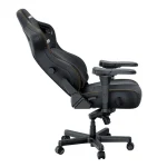 AndaSeat Kaiser 4 Large Premium PVC Leather Gaming Chair - Elegant Black - Image 4