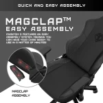 AndaSeat Phantom 3 Leather Gaming Chair – Stormy Black - Image 3
