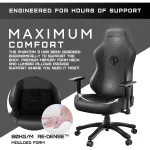 AndaSeat Phantom 3 Leather Gaming Chair – Stormy Black - Image 6