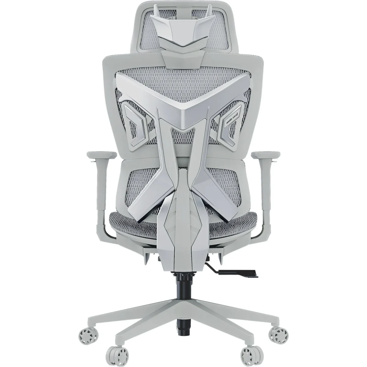 AndaSeat X-Air Pro Series Mesh Office Gaming Chair - Ash Grey - Image 4