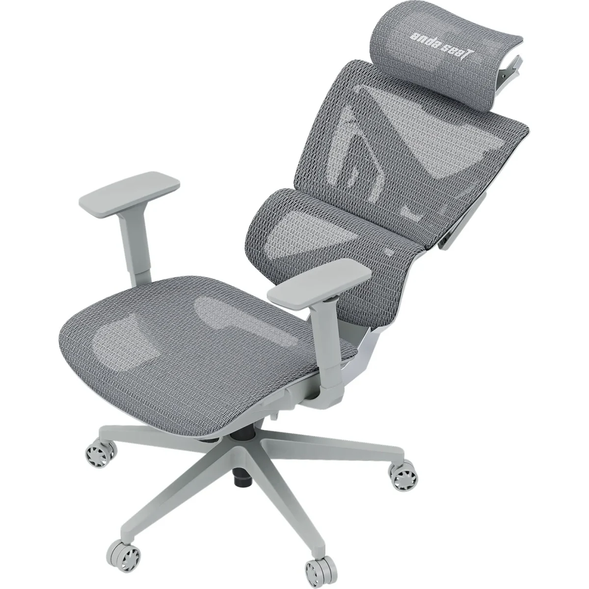 AndaSeat X-Air Pro Series Mesh Office Gaming Chair - Ash Grey - Image 7