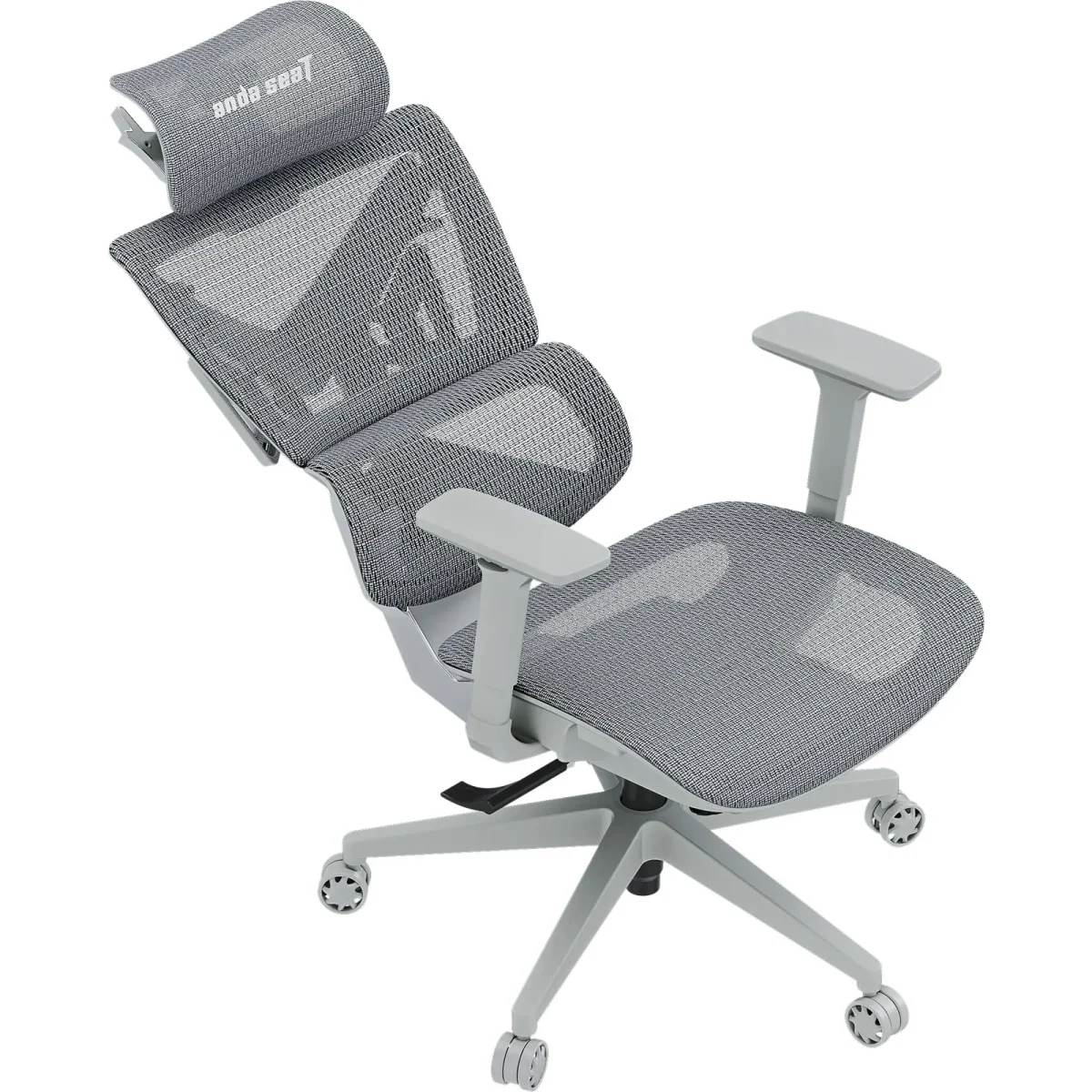 AndaSeat X-Air Pro Series Mesh Office Gaming Chair - Ash Grey - Image 8