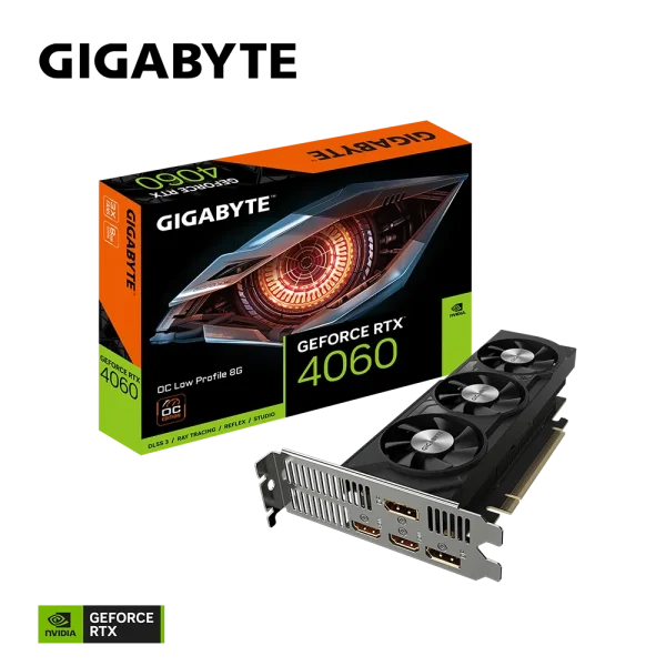 Gigabyte GeForce RTX™ 4060 OC Low Profile 8GB Graphics Card