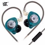 KZ EDX Pro X IEM Dynamic Driver Earphones - Cyan - with Mic