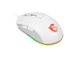 MSI CLUTCH GM11 WHITE Wired RGB Gaming Mouse - Image 4