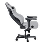 AndaSeat Kaiser 4 XL Fabric Gaming Chair - Cloudy White - Image 2