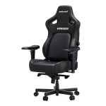 AndaSeat Kaiser 4 XL Premium PVC Leather Gaming Chair - Elegant Black - Image 2