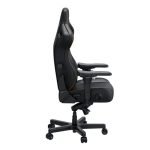 AndaSeat Kaiser 4 XL Premium PVC Leather Gaming Chair - Elegant Black - Image 4