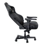 AndaSeat Kaiser 4 XL Premium PVC Leather Gaming Chair - Elegant Black - Image 5