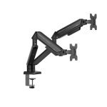 AndaSeat Stealth II Duo Ergonomic Dual Monitor Arm – Black - Image 2