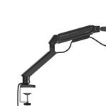 AndaSeat Stealth II Ergonomic Single Monitor Arm - Black - Image 2
