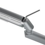 AndaSeat Stealth II Ergonomic Single Monitor Arm - Silver White - Image 7
