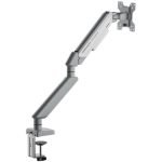 AndaSeat Stealth II Ergonomic Single Monitor Arm - Silver White