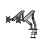 AndaSeat Stealth Pro II Duo Ergonomic Monitor Arm – Black Titanium - Image 2