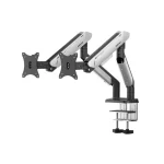 AndaSeat Stealth Pro II Duo Ergonomic Monitor Arm – Black White - Image 4