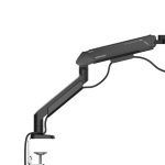 AndaSeat Stealth Pro II Ergonomic Single Monitor Arm - Black - Image 8