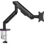 AndaSeat Stealth Pro II RGB Ergonomic Single Monitor Arm - Black - Image 3