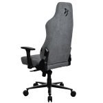 Arozzi Vernazza Soft Fabric Ergonomic Gaming Chair - Ash Gray - Image 3