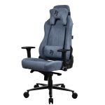 Arozzi Vernazza Soft Fabric Ergonomic Gaming Chair - Blue - Image 2