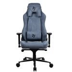Arozzi Vernazza Soft Fabric Durable Upholstery Ergonomic Gaming Chair - Blue