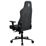 Arozzi Vernazza Soft Fabric Ergonomic Gaming Chair - Dark Gray - Image 3