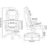 Arozzi Vernazza Soft Fabric Ergonomic Gaming Chair - Purple - Image 5