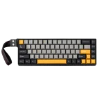 Aula WIN68 HE Max- 65% Wired Gasket-mounted Gaming Keyboard with 8KHz WingChun Magnetic Hall Effect Switch - Grey Yellow