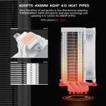 Thermalright Assassin Spirit 120 Vision White ARGB CPU Air Cooler with 1.54 inch IPS Display - Image 6