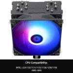 Thermalright Burst Assassin 120 ARGB CPU Air Cooler - Black - Image 5