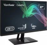 ViewSonic VP2756-4K - 27" 4K UHD 60Hz IPS Pantone Validated 100% sRGB & Factory Pre-Calibrated Monitor with 60W USB-C - Image 3