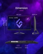 ViewSonic VX2758A-2K-PRO-3 - 27" 2K QHD 240Hz IPS HDR FreeSync Gaming Monitor - Image 8