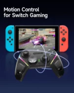 EasySMX D10 Multiplatform Gaming Controller with TMR sticks, Trigger Lock and Charging Dock - Space Black - Image 2