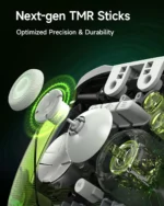 EasySMX D10 Multiplatform Gaming Controller with TMR sticks, Trigger Lock and Charging Dock - Wirtanen Green - Image 7